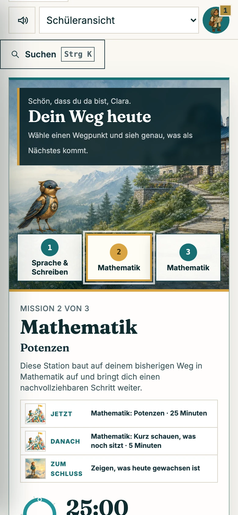 Heureka auf dem Handy: Dein Weg heute